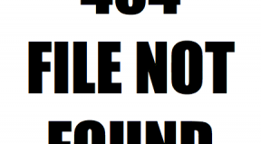 404 FILE NOT FOUND